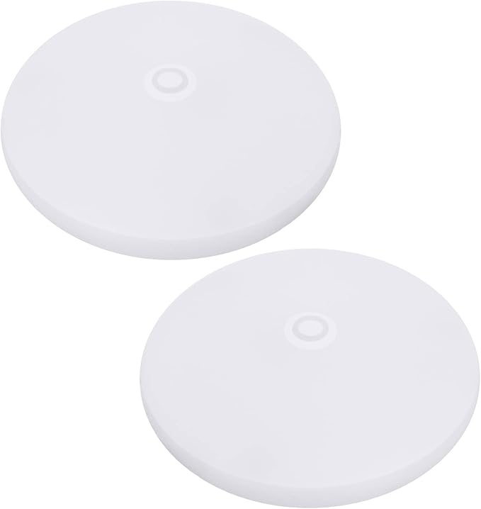 Facon 2-Pack Ultra Slim 3.5'' 12V RV Puck Lights w/Switch, SY-SM35 4000K Cool White LED Interior Lights for RVs, Camper Van, Boats, 12V Dome Light Fixture – cETL Certified