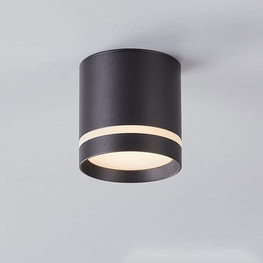 Minimalist Ceiling Downlight Cylinder LED Ceiling Light Aluminum Anti-Glare Ceiling Light Fixture Indoor Mini Ceiling Lamp for Corridor Living Room Bedroom