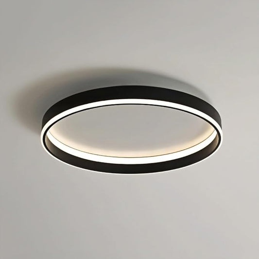 Minimalist Master Bedroom Ceiling Light, European Modern Living Room Flat Ceiling Lighting, Balcony Study Close To Ceiling Lamp Fixture, Side Emitting Design Saving Ceiling Lights, For Hallw