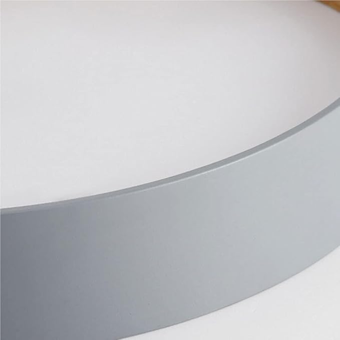 Modern Ultra Thin Round Ceiling Light Scandinavian Simple Ceiling Lamp Fixture for Stairwell Aisle Living Room Bedroom Dining Room Kitchen Study Corridor(White Light)