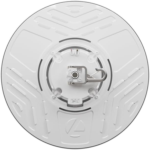 Lithonia Lighting Compact Pro Round LED High Bay Light, Ceiling Lighting Fixture, Adjustable 12000/15000/18000 Lumens, Selectable 4000K/5000K, UVOLT 120–347V, White (CPRB ALO13 UVOLT SWW9 80CRI DWH)