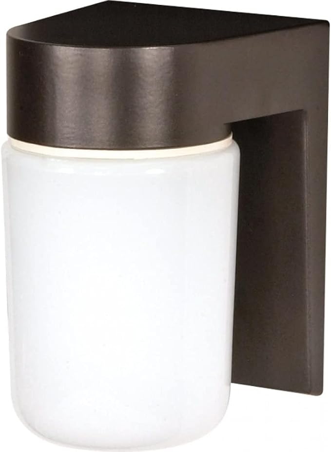 Nuvo Lighting SF77/138 Transitional One Light Outdoor Wall Mount in Bronze/Dark finish