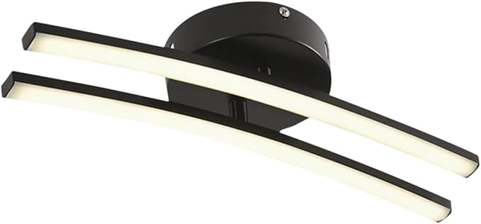 STOBOK Modern Minimalist Ceiling Light Fixture Warm Soft Glare Illumination for Living Bedroom Office Corridor Easy Installation Decorative Home