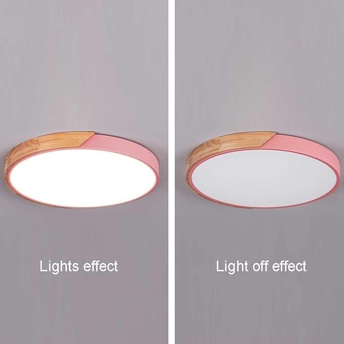 Ceiling Lamp Modern Minimalist Round Ceiling Light Fixture Flat Light Energy-Saving Easy Installation Bedroom Lights Living Room,Chandelier
