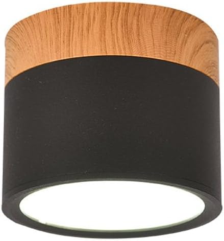 4.2-Inch Macaron Style Ceiling Light, Nordic Modern Ceiling Light Fixture, 15W LED Mini Cylinder Minimalist Close to Ceiling Lamp for Bedroom Hallway Entryway Kitchen Foyer Office