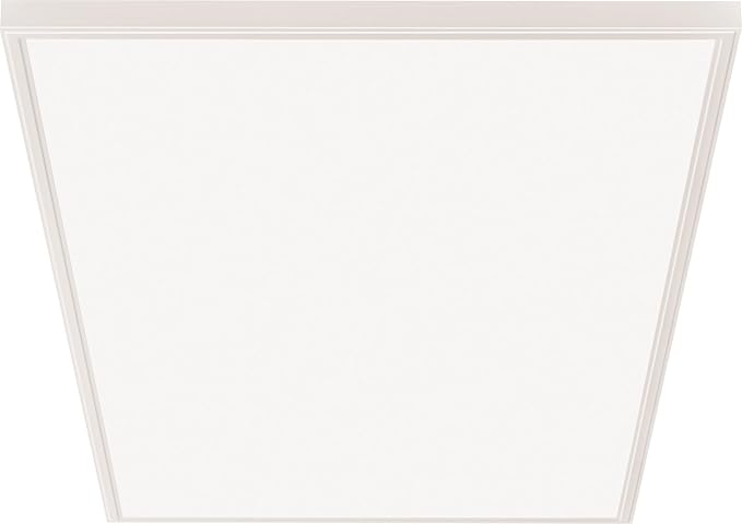 Lithonia Lighting CPANL 2x4 LED Flat Panel Light, 2 Ft. x 4 Ft. LED Light Panel, Ceiling Lighting Fixture, 4000/5000/6000 Adjustable Lumens, 3500K/4000K/5000K Switchable CCT, White