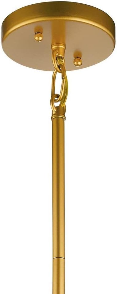 Kichler Birkleigh 18.25" 1 Light Pendant with Satin Etched Glass in Black