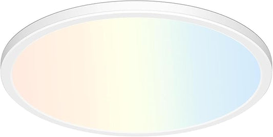BLNAN 15.4 Inch LED Flush Mount Ceiling Light, 3000K-5000K 3 Color Selectable Ceiling Lights, 36W 3600LM Closet Light Fixture, Ceiling Lamp for Bedroom, Dining Room, Kitchen