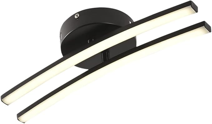 TEHAUX Modern Minimalist Ceiling Light Fixture Warm Decorative LED Lamp for Living Bedroom Kitchen Hallway Energy Efficient Easy to Clean Stylish Home