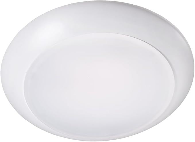 Topaz 6" LED Surface Mount Disk Light, 15W, Dimmable, White, 3000K