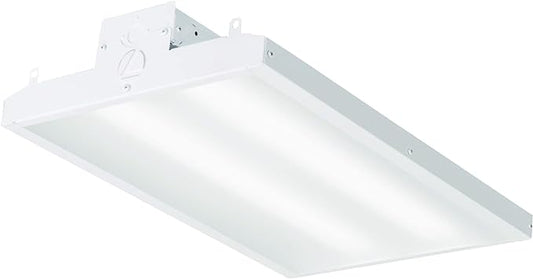 Lithonia Lighting I-BEAM LED High Bay Light, Ceiling Lighting Fixture, 22,000 Lumens, 5000K Daylight, Dimmable LED Shop Lights for Warehouse, Garage, Work Light, MVOLT 120–277V (IBE 22LM MVOLT 50K)