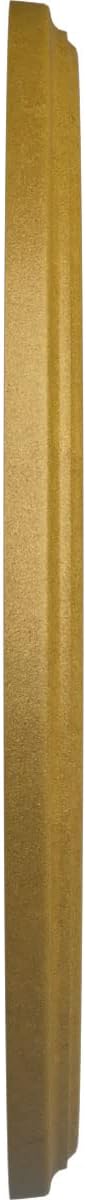 Ekena Millwork CM15BEPGS 15-3/4" x 3-7/8" x 3/4" Berkshire Ceiling Medallion, Pharaoh's Gold