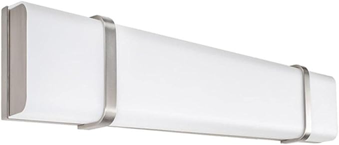 WAC Lighting, Link 37in LED Energy Star Bathroom Vanity & Wall Light 3000K in Brushed Nickel