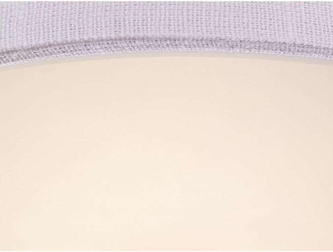 Progress Lighting Inspire Collection 2-Light Ceiling Light, Flush Mount Ceiling Light Fixture with Summer Linen Light Shade for Interior Kitchen Lights, Hallway, 13" by 5.5", Brushed Nickel
