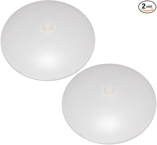 Dream lighting RV 12volt LED Ceiling Lights Interior Trailer Boat Dome Light with Switch 4000K Pure White Lighting 5.4W 4.5inch Pack of 2