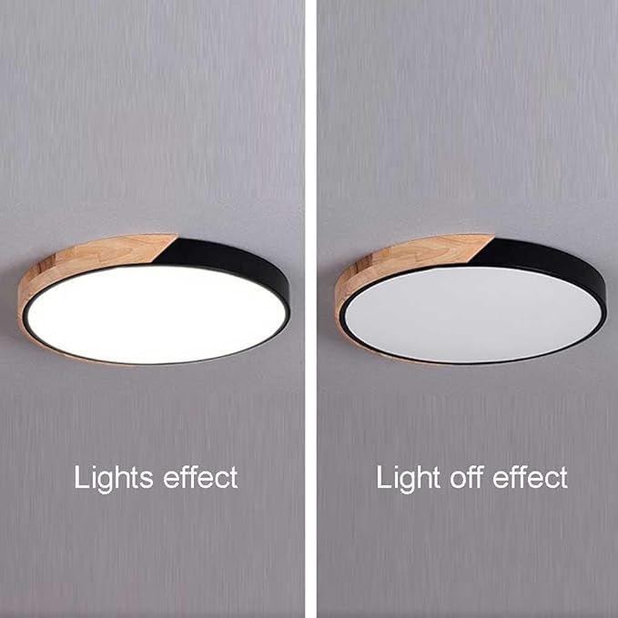 Ceiling Lamp Modern Minimalist Round Ceiling Light Fixture Flat Light Energy-Saving Easy Installation Bedroom Lights Living Room,Chandelier