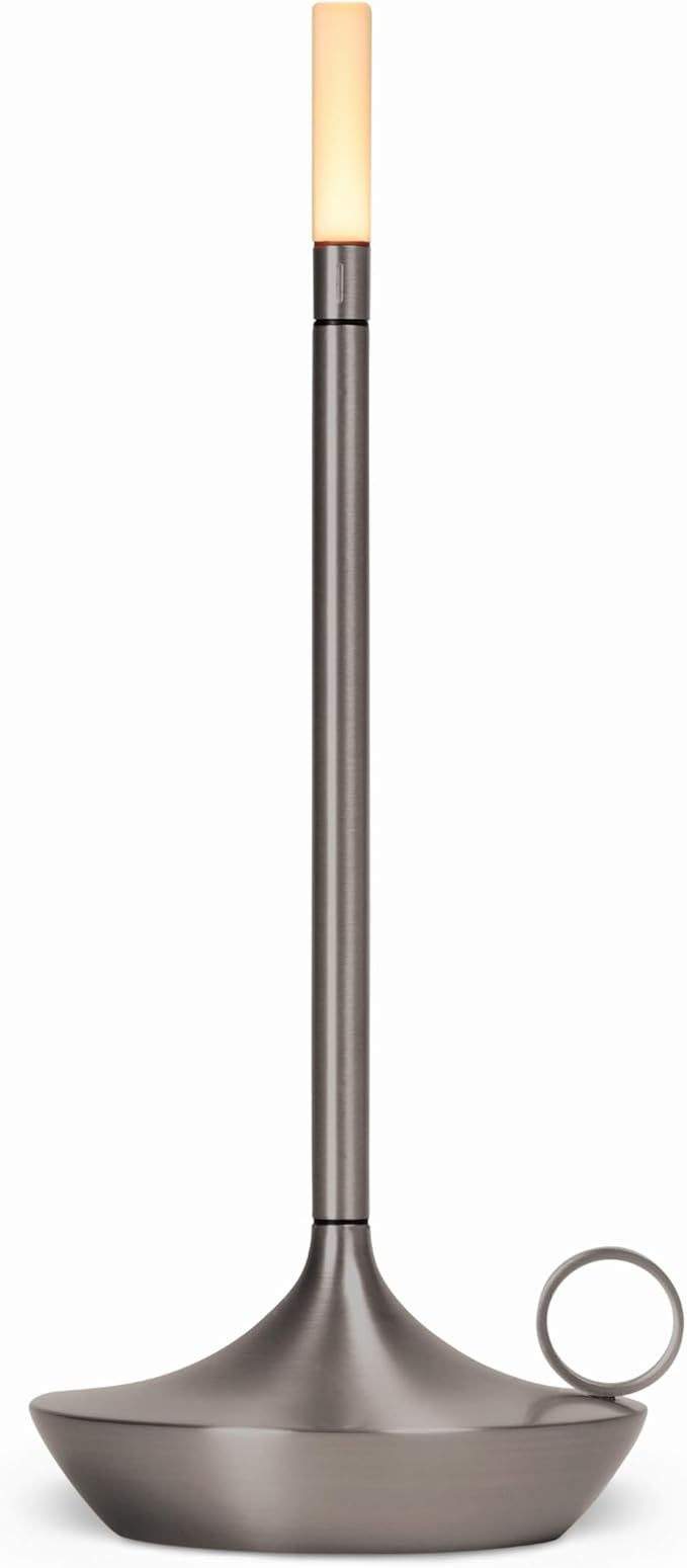 Graypants Wick Portable LED Lamp (Graphite, Classic)