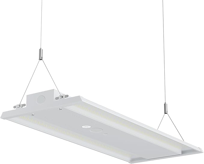 400W 4FT LED Linear High Bay Light, 60000LM Linear High Bay Shop Light Commercial 120-277V, 5000K for Warehouse, Garage Factory, UL Listed, 5 Years Warranty