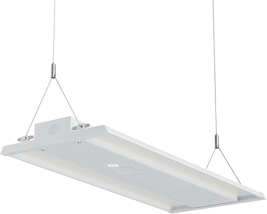 LED Linear High Bay Light, 210W LED High Bay Shop Lights Fixture, Compatible with Industrial 120-277V, 31500LM LED Linear High Bay Light for Shop Garage Warehouse, UL Complied