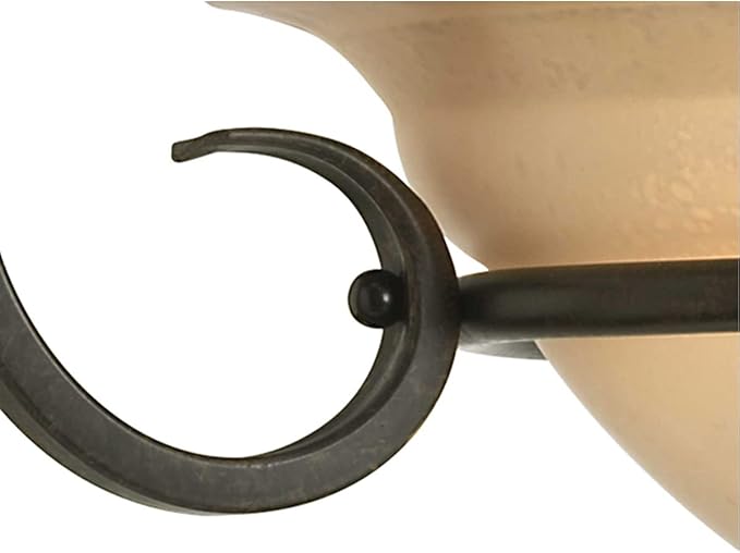 Progress Lighting 3-Light Foyer Pendant, Torino Collection, Indoor, P3843-77, Forged Bronze
