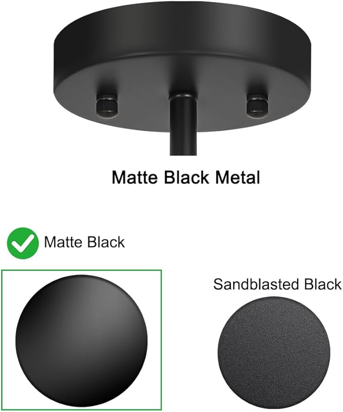 Black Crystal Ceiling Light Fixture - Modern Semi Flush Mount Ceiling Light for Hallway, Kitchen Lighting Fixtures Ceiling, Dazzling Prism Chandelier for Foyer Closet Bedroom, 3 Light, 12 in