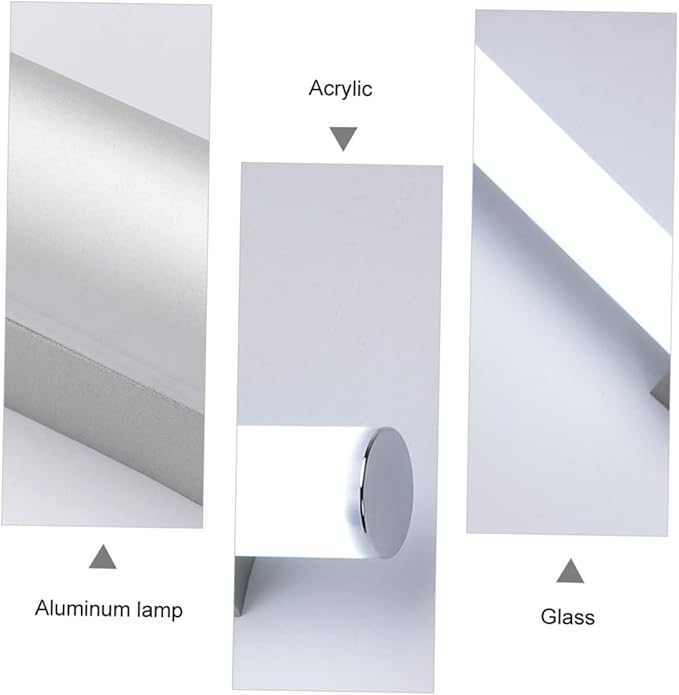 Modern Led Wall Light with High-Transmittance Shade Simple Design Home Lamp for Garden and Indoor Use Body Easy to Install