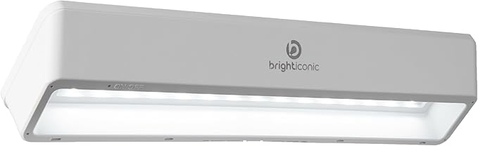 Brighticonics 2Pck Solar Address Sign Light – IP65 Waterproof Easy Install, Auto Dusk-to-Dawn On/Off – Outdoor Light for Business, Lease, Real Estate Sign Post – LED Signboard Gifts – Cold White 6000K