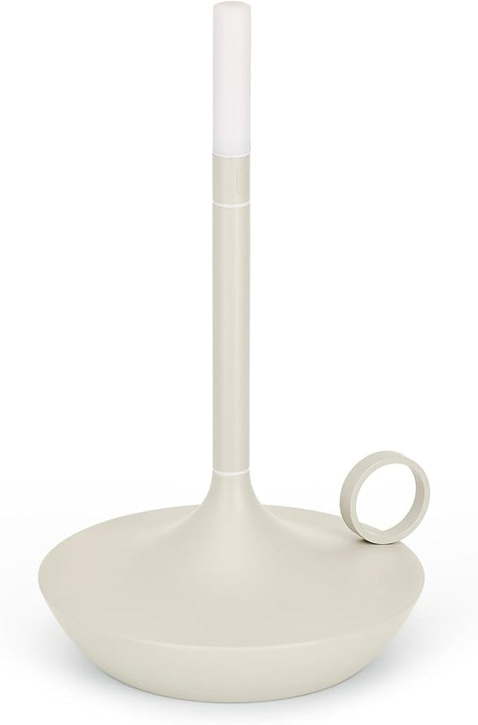 Wick Rechargeable Table Light (Mist Gray, Short)