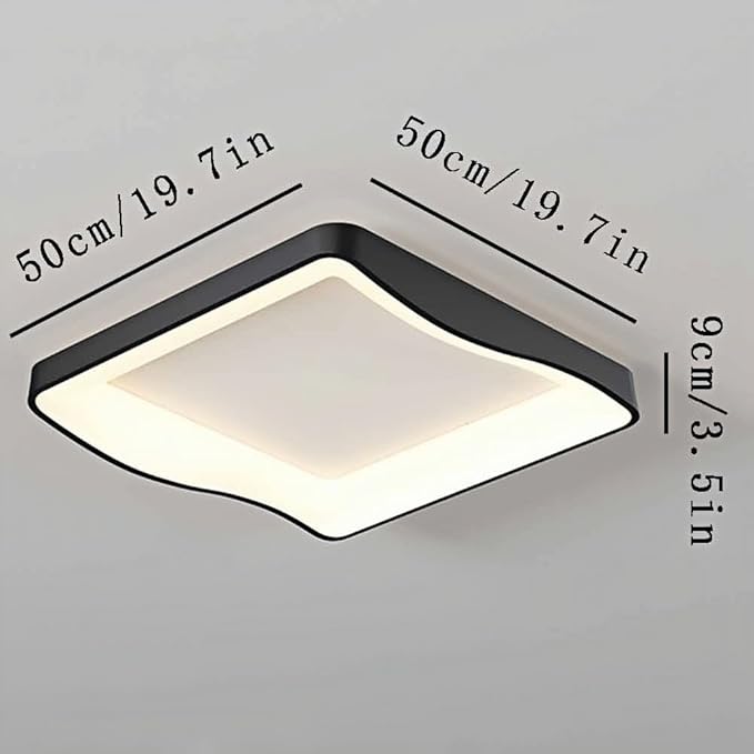Minimalist LED Ceiling Light, Modern Living Room Flat Ceiling Lighting, Bedroom Close To Ceiling Lamp Fixtures, Creative Study Balcony Saving Ceiling Lights, For Kitchen Island Office Hallwa