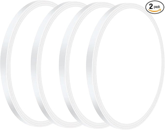 4Pack 3200LM LED Ceiling Light Fixture,12inch White Slim 28W Thin Round Flush Mount Led Ceiling Light White 6000K Surface Mount LED Ceiling Light 300W Equivalent