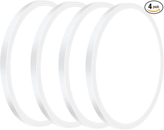 4Pack 2800LM Flush Mount LED Ceiling Lights,White 24W Slim Ceiling Light Fixture Round Day White 6000K Thin Round Flat 9Inch Ceiling lamp 120V Surface LED Ceiling Light 250W Equivalent
