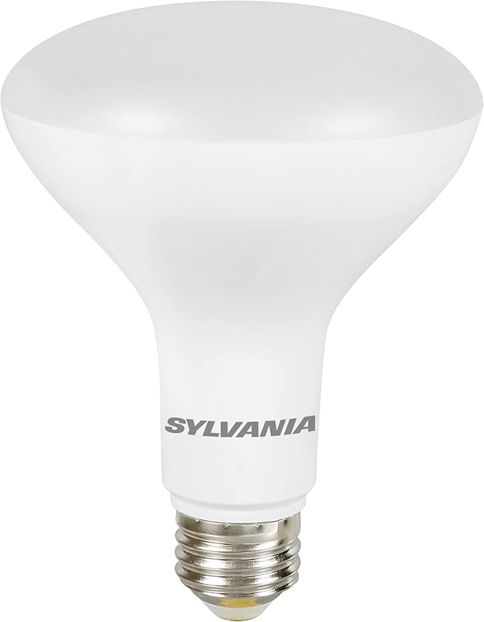 Sylvania Flood BR30 LED Light Bulb, 65W : 9W, Dimmable, 22 Year, 800 Lumens, 5000K, Daylight - 2 Pack (40461)