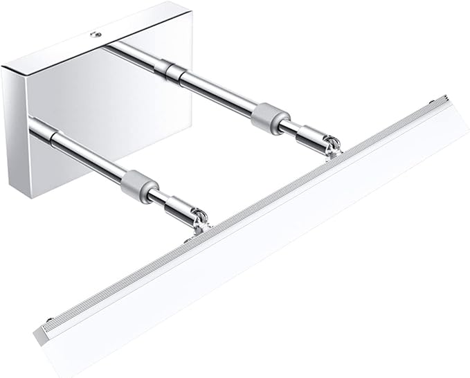 Aipsun 15.7 inch LED Vanity Lights Adjustable Bathroom Wall Light Bathroom Lighting Fixture Over Mirror Chrome Modern Vanity Lighting 5500K