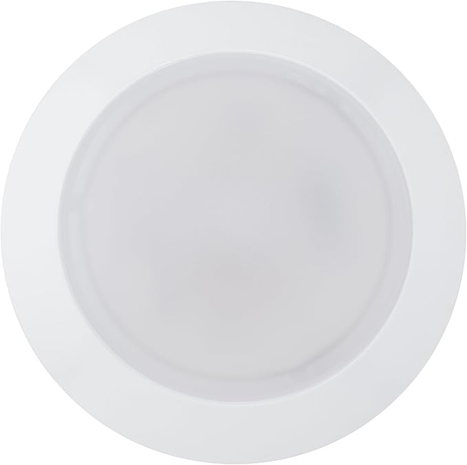 WAC Lighting Disc 6in LED Round Flush Mount with Recessed Retrofit Kit 5-CCT Selectable 2700K-3000K-3500K-4000K-5000K 15W 950 Lumens in White (Pack of 4)