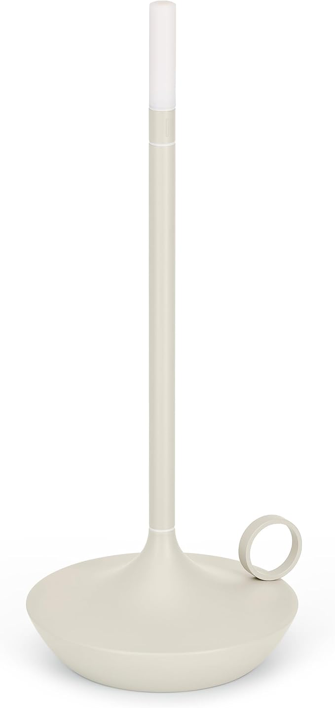Wick Rechargeable Table Light (Mist Gray, Classic)