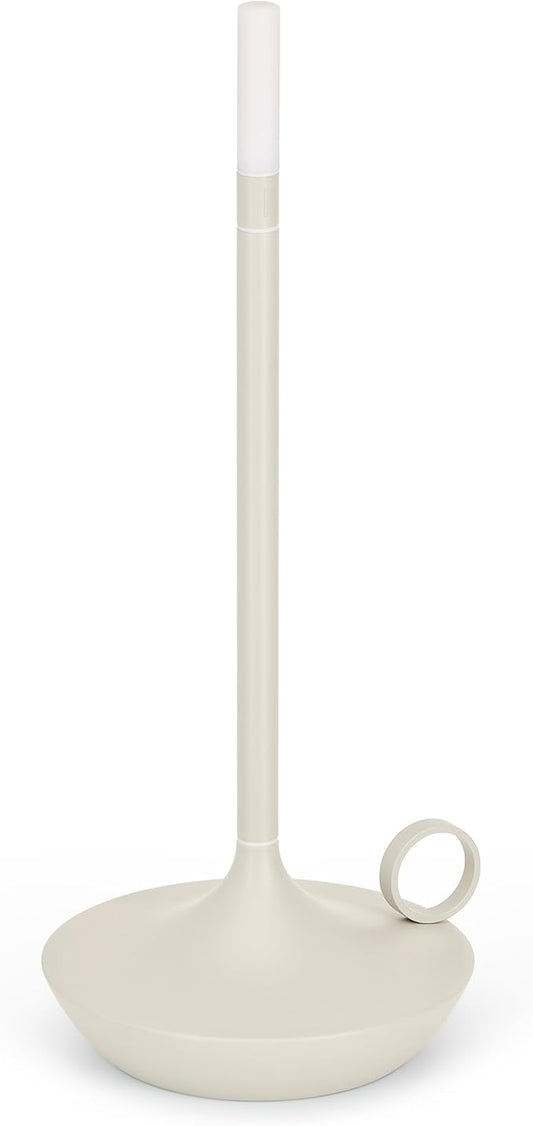 Wick Rechargeable Table Light (Mist Gray, Classic)