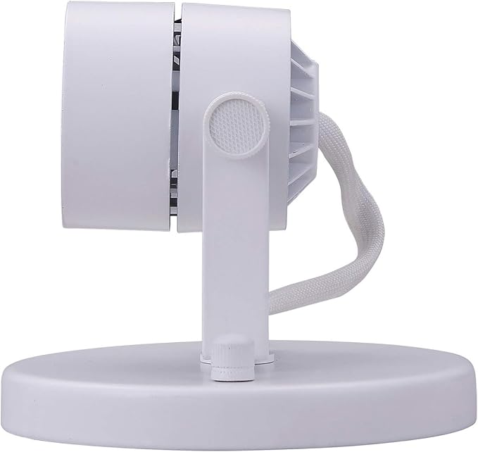 CLOUDY BAY LED Flush Mount Ceiling Spot Light,CRI90+ 8W 600lm 3000K Warm White Dimmable,Adjustable Tilt Angle Ceiling Light Fixture,White Finish