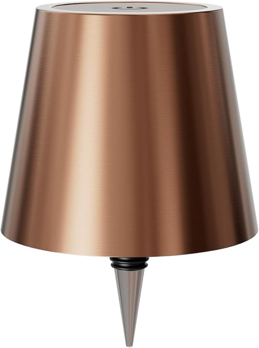 Wireless Bottle Lamp, Wine Bottle Lights with 3 Color Temperature, Rechargeable Stepless Dimming LED Bottle Lights for Liquor Bottles, Wireless Lamp for Bedroom Restaurant Bar-Champagne