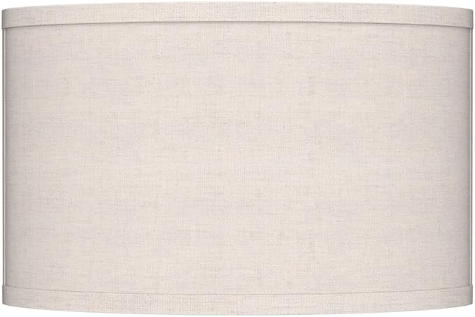 Yosoan 2-Light Linen Fabric Boho Hallway Wall Sconce Indoor Light Fixture, Dual Vintage Industrial Hardwired Half Moon Wall Lighting Semicircle Textile Shade for Bedroom Living Room Corridor Study