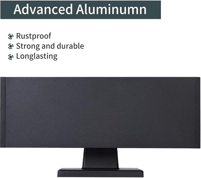 Outdoor Wall Lights, Up Down Porch Lights, Modern Exterior Light Fixture, Waterproof Anti-Rust Outdoor Wall Sconce,14w,Matte Black (BD001)