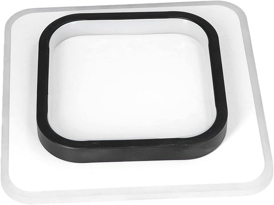 Fydun Modern LED Ceiling Light – Stylish Aisle Lamp for Indoor Use, Minimalist White Ceiling Fixture for Corridors, Balconies, Living Rooms, and Offices (Warm Light)