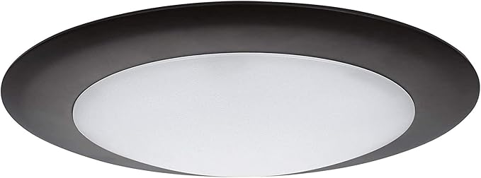 LUNABODE 4/6 Inch Dimmable LED Flush Mount Ceiling Lights - Pack of 6 | 16.5W/2700K | Stylish Ceiling Light Fixture for Hallway, Kitchen, Dining Room, Bathroom - Warm White