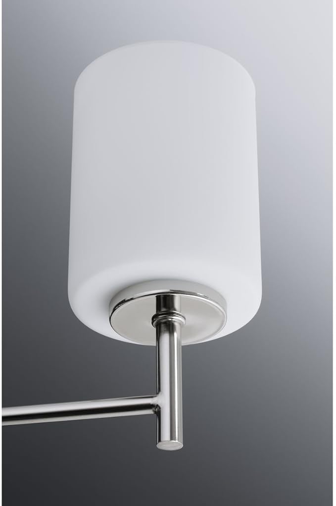 Progress Lighting P2131-104 Replay Bath & Vanity, 1-Light, Polished Nickel