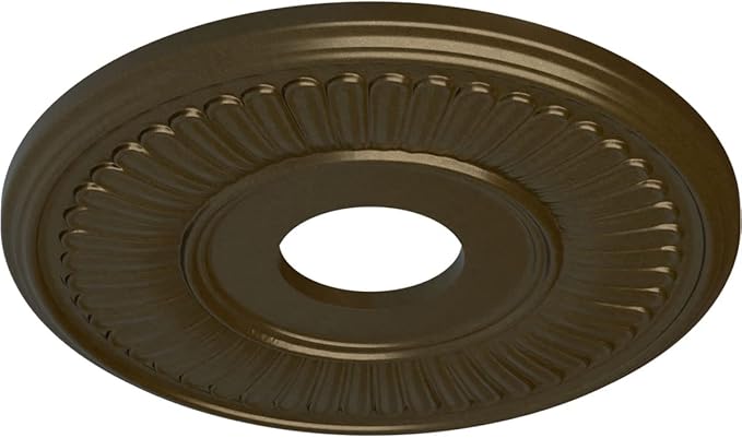 Ekena Millwork Berkshire Ceiling Medallion, Brass