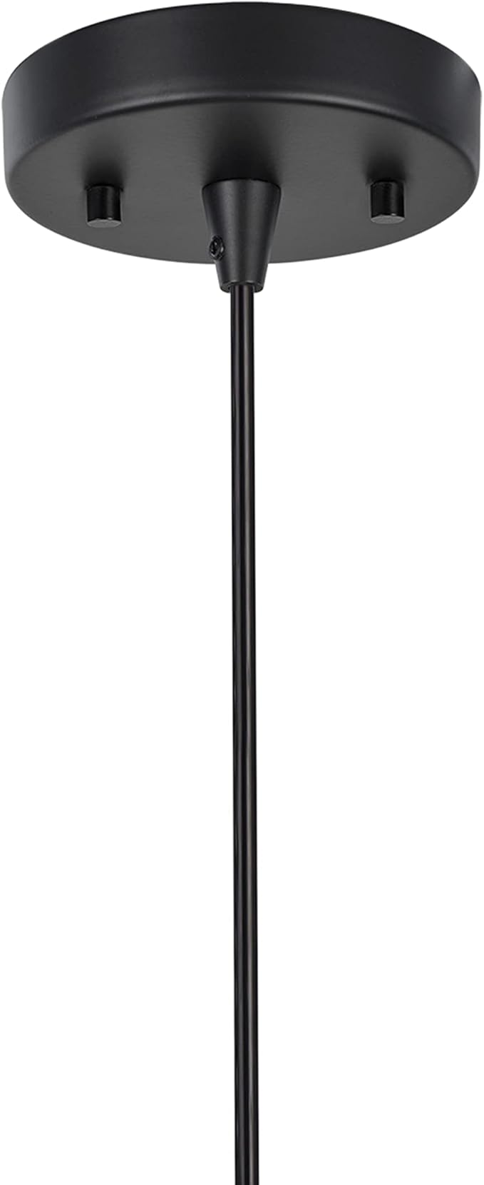 Aspen Creative 61128-11, One-Light Hanging Mini Pendant Ceiling Light, Transitional Design in Cement Finish, 7-1/2" Wide