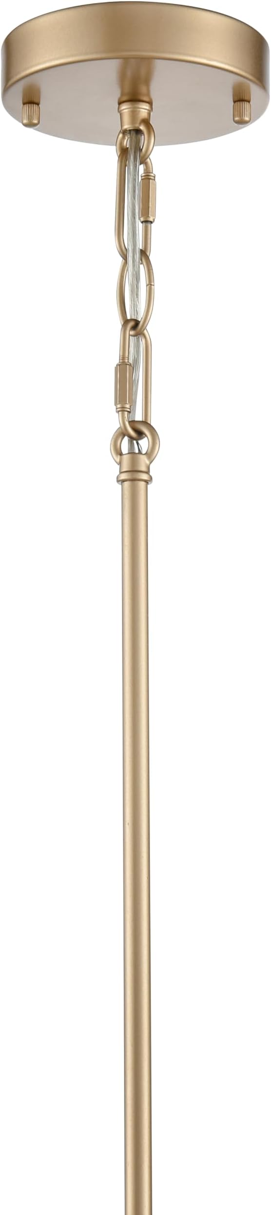ML Lighting 42106-PMG Arelyn 23" Wide 6-Light Pendant - Painted Modern Gold