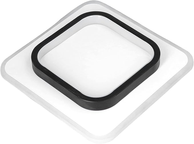 Fydun Modern LED Ceiling Light – Stylish Aisle Lamp for Indoor Use, Minimalist White Ceiling Fixture for Corridors, Balconies, Living Rooms, and Offices (Warm Light)