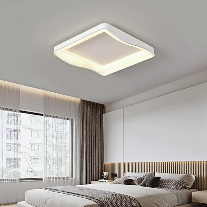 Minimalist LED Ceiling Light, Modern Living Room Flat Ceiling Lighting, Bedroom Close To Ceiling Lamp Fixtures, Creative Study Balcony Saving Ceiling Lights, For Kitchen Island Office Hallwa