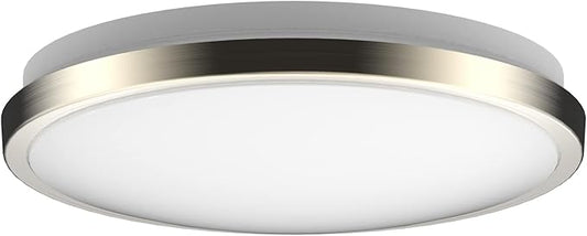 DYMOND LED Ceiling Light Flush Mount 10 Inches Ceiling Light Fixture Dimmable for Bathroom, Kitchen, Laundry Room (3000K Warm White, 10 inches)