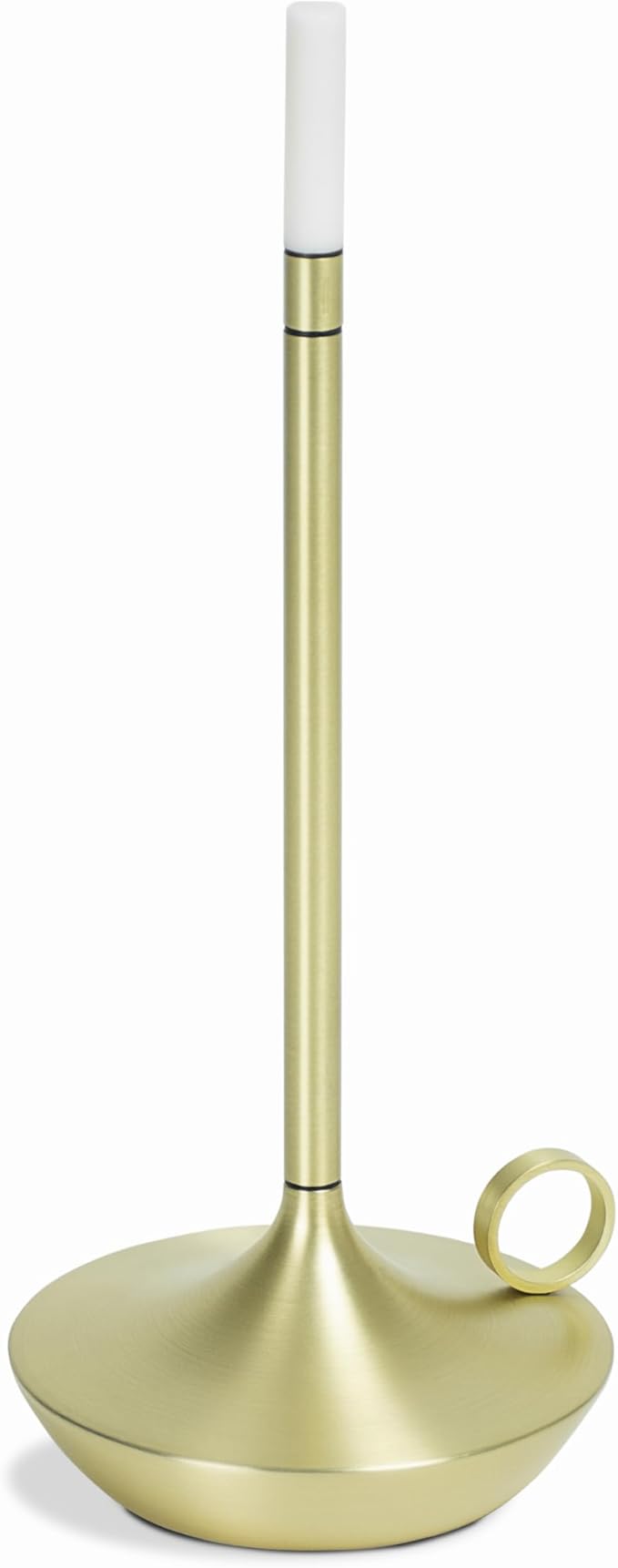 Graypants Wick Portable LED Lamp (Brass, Classic)